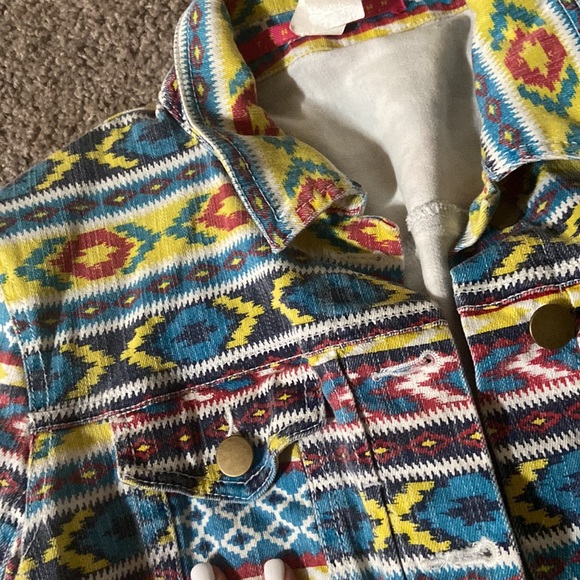 Tinseltown Denim Couture Funky Cropped Blazer - Picture 3 of 6